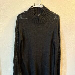 Killstar distressed long sweater